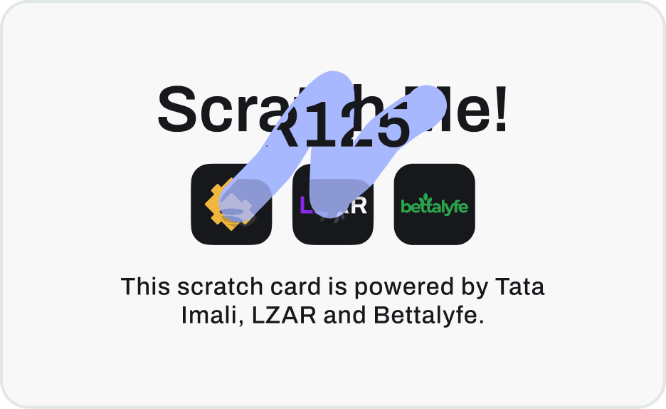 Scratch card promotion